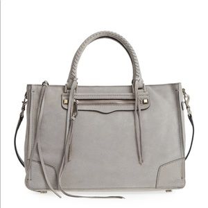 Rebecca Minkoff regan satchel tote with cloth